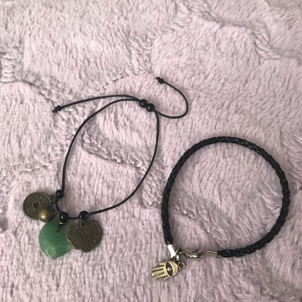 Set 2 yogi bracelets